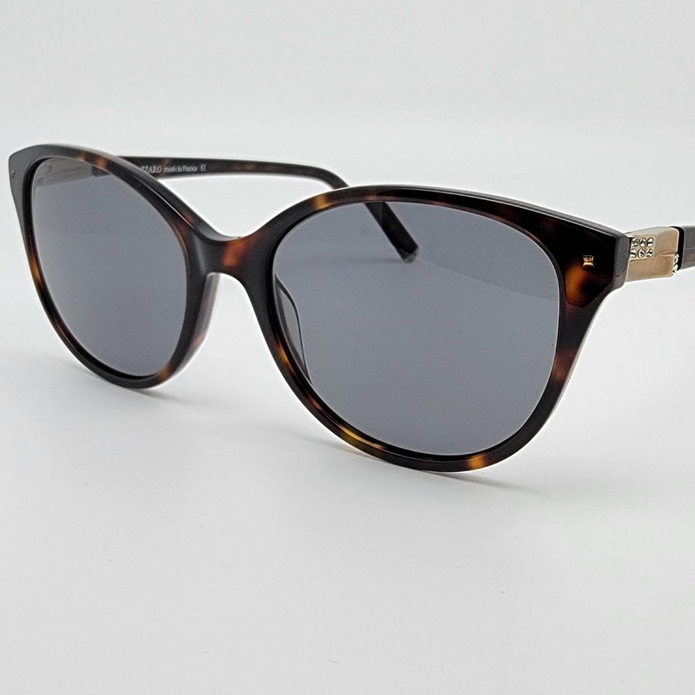 Loris Azzaro AZ35051 C02 Tortoise Gold Rhinestone Sunglasses FRAME ONLY France